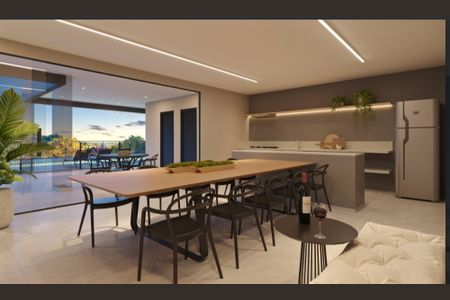 Apartamento à venda com 2 quartos, 54m² em Serrano, Belo Horizonte