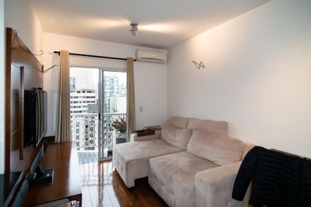 Sala de apartamento à venda com 2 quartos, 55m² em Consolação, São Paulo