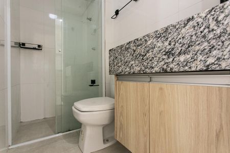 Banheiro de apartamento à venda com 1 quarto, 33m² em Tatuapé, São Paulo