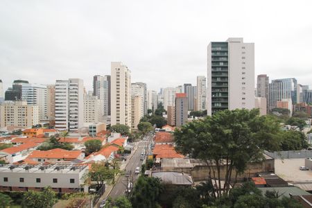 Vista Varanda do Studio de kitnet/studio para alugar com 1 quarto, 29m² em Vila Olímpia, São Paulo