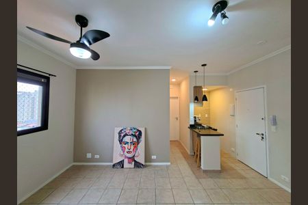 Sala de apartamento à venda com 1 quarto, 31m² em Indianópolis, São Paulo