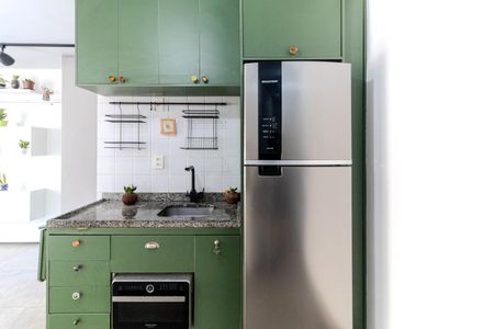 Studio para alugar com 90m², 1 quarto e sem vaga Studio para alugar com 90m², 1 quarto e sem vagaCozinha