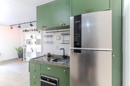 Studio para alugar com 90m², 1 quarto e sem vaga Studio para alugar com 90m², 1 quarto e sem vagaCozinha