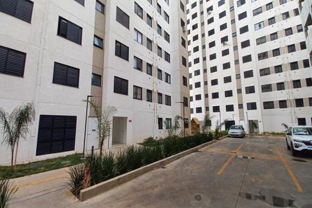 Apartamento à venda com 43m², 2 quartos e 1 vagaFachada do Bloco
