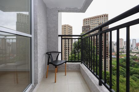Varanda da Sala de apartamento para alugar com 2 quartos, 39m² em Cidade Jardim, São Paulo