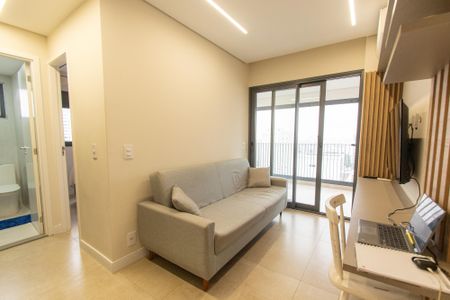 Sala de apartamento à venda com 1 quarto, 37m² em Vila Mariana, São Paulo