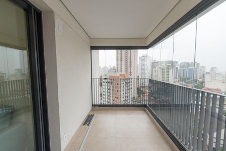 Varanda de apartamento à venda com 1 quarto, 37m² em Vila Mariana, São Paulo