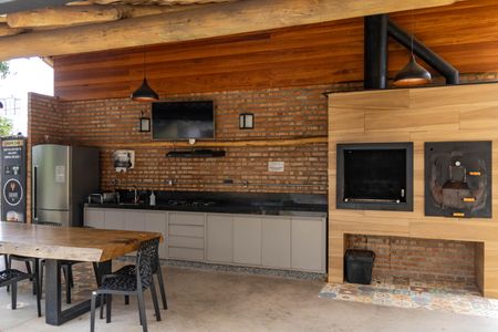 Apartamento à venda com 116m², 3 quartos e 2 vagasÁrea comum - Churrasqueira