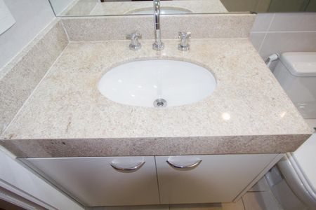 Apartamento para alugar com 90m², 1 quarto e 1 vaga Apartamento para alugar com 90m², 1 quarto e 1 vagaBanheiro da Suíte