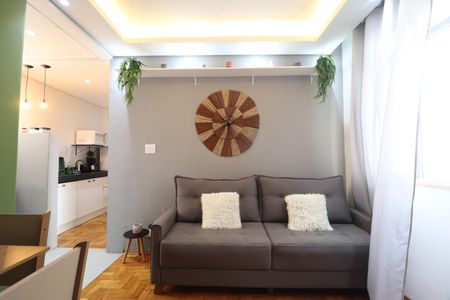 Sala de apartamento para alugar com 1 quarto, 37m² em Centro, Uberlândia