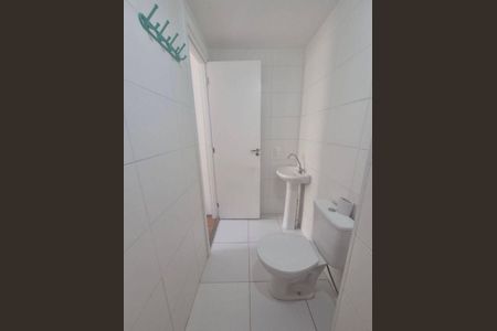 Banheiro de apartamento para alugar com 1 quarto, 28m² em Alto da Mooca, São Paulo