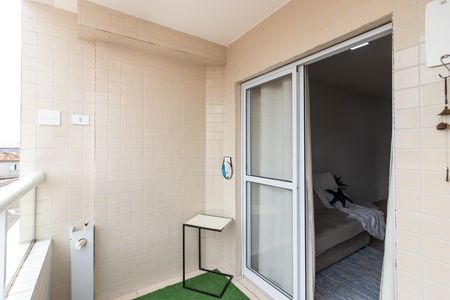 Varanda de apartamento para alugar com 2 quartos, 55m² em Guilhermina, Praia Grande