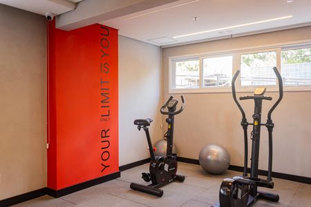 Apartamento à venda com 20m², 1 quarto e sem vaga Apartamento à venda com 20m², 1 quarto e sem vagaÁrea comum - Academia