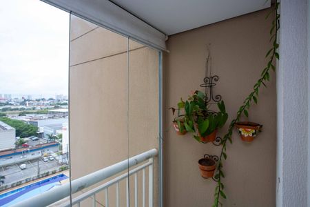 Varanda da Sala de apartamento à venda com 2 quartos, 55m² em Piraporinha, Diadema