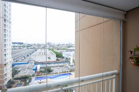 Varanda da Sala de apartamento à venda com 2 quartos, 55m² em Piraporinha, Diadema