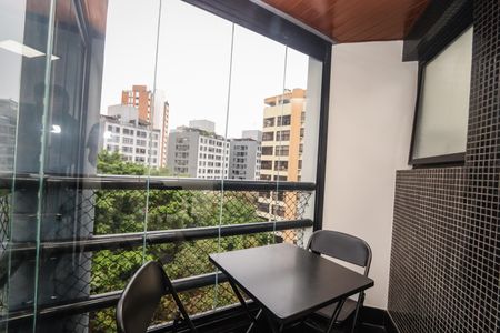 Varanda de apartamento à venda com 1 quarto, 43m² em Vila Suzana, São Paulo