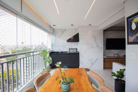 Varanda Gourmet de apartamento à venda com 2 quartos, 70m² em Vila Albertina, São Paulo