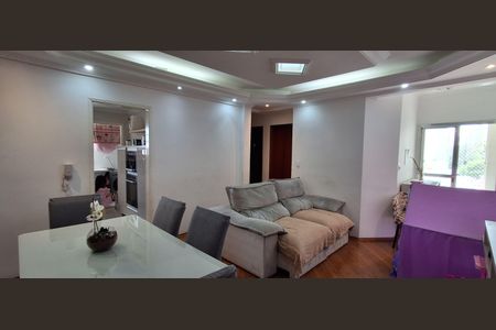 Sala de apartamento à venda com 3 quartos, 87m² em Santa Maria, São Caetano do Sul