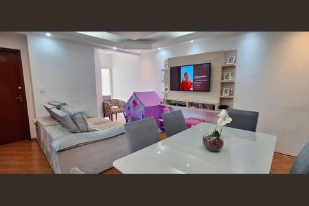 Sala de apartamento à venda com 3 quartos, 87m² em Santa Maria, São Caetano do Sul