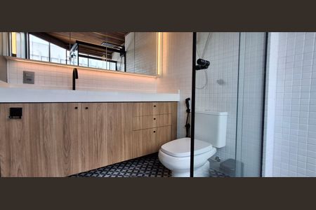 Apartamento para alugar com 50m², 1 quarto e 1 vaga Apartamento para alugar com 50m², 1 quarto e 1 vagaBanheiro da Suíte