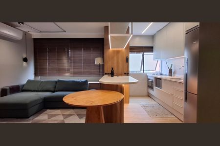 Sala de apartamento para alugar com 1 quarto, 50m² em Centro, Florianópolis