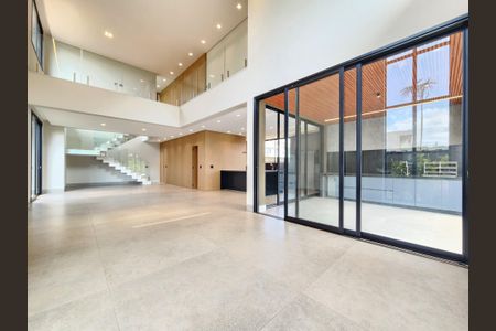 Sala de casa de condomínio à venda com 4 quartos, 372m² em Alphaville Nova Lima, Nova Lima