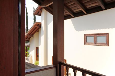 Casa de condomínio para alugar com 460m², 5 quartos e 6 vagasSacada da Suíte 3