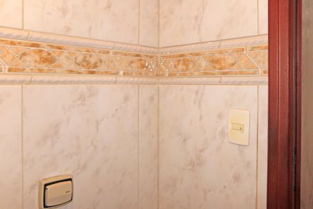 Casa de condomínio para alugar com 460m², 5 quartos e 6 vagasBanheiro da Suíte 1