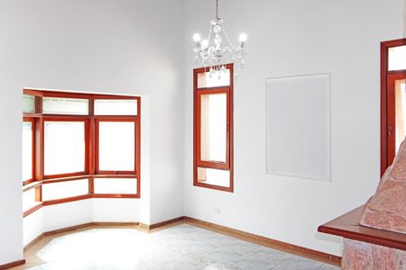 Casa de condomínio para alugar com 460m², 5 quartos e 6 vagasSala