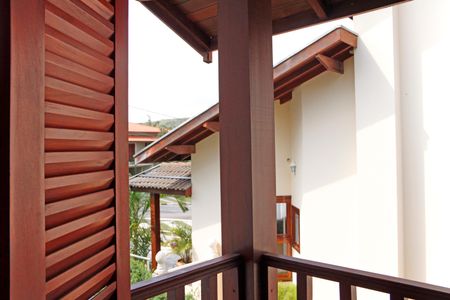 Casa de condomínio para alugar com 460m², 5 quartos e 6 vagasSacada da Suíte 3