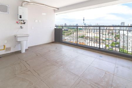 Varanda  de apartamento à venda com 3 quartos, 70m² em Barra Funda, São Paulo
