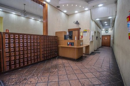 Studio para alugar com 45m², 1 quarto e 1 vaga Studio para alugar com 45m², 1 quarto e 1 vagaHall de entrada