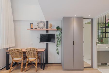 Studio à venda com 35m², 1 quarto e sem vagaSala