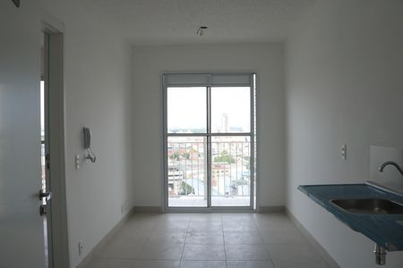 Sala/Cozinha de apartamento para alugar com 1 quarto, 36m² em Bom Retiro, São Paulo