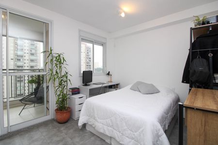 Quarto/Cozinha  de apartamento à venda com 1 quarto, 25m² em Vila Andrade, São Paulo