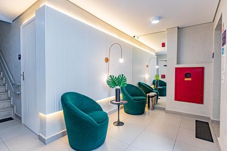 Apartamento para alugar com 37m², 2 quartos e sem vaga Apartamento para alugar com 37m², 2 quartos e sem vagaHall de entrada