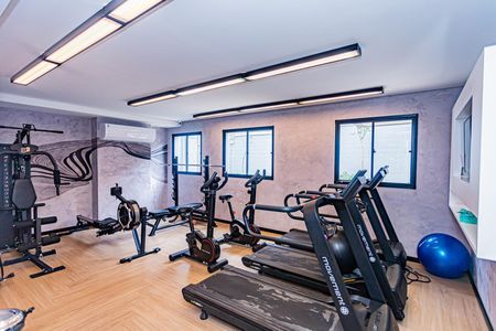 Apartamento para alugar com 37m², 2 quartos e sem vaga Apartamento para alugar com 37m², 2 quartos e sem vagaÁrea comum - Academia