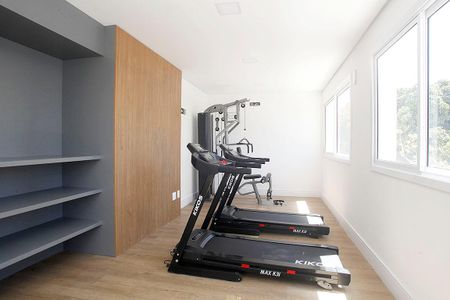 Área Comum - Academia de apartamento para alugar com 2 quartos, 65m² em Jardim Botânico, Porto Alegre