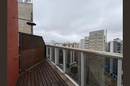 Apartamento para alugar com 130m², 1 quarto e 2 vagasCobertura