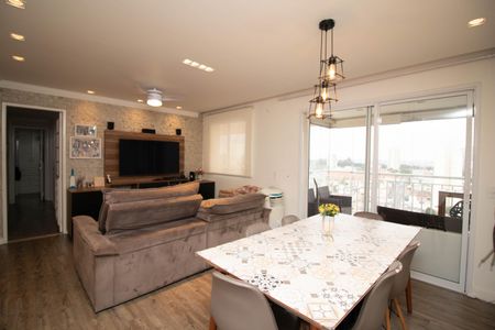 Sala de apartamento à venda com 4 quartos, 114m² em Vila Santo Antonio, Guarulhos