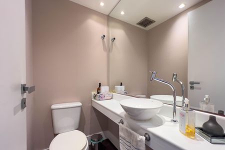 Lavabo de apartamento à venda com 3 quartos, 117m² em Jardim Vila Mariana, São Paulo