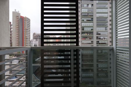 Varanda de kitnet/studio à venda com 1 quarto, 30m² em Jardim, Santo André