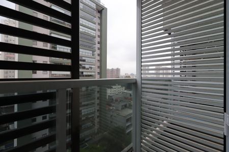 Varanda de kitnet/studio à venda com 1 quarto, 30m² em Jardim, Santo André