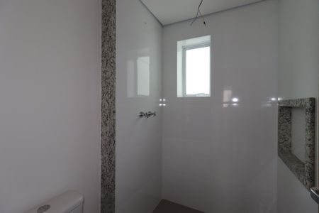 Banheiro Social de kitnet/studio à venda com 1 quarto, 30m² em Jardim, Santo André