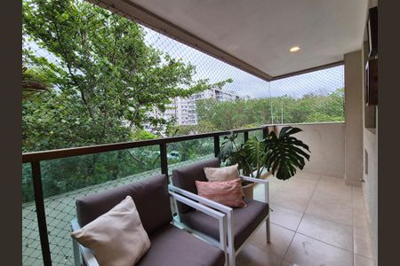 Varanda de apartamento para alugar com 2 quartos, 60m² em Recreio dos Bandeirantes, Rio de Janeiro