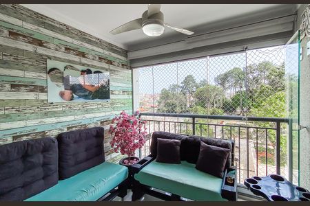 Varanda da Sala de apartamento à venda com 3 quartos, 72m² em Vila Penteado, São Paulo