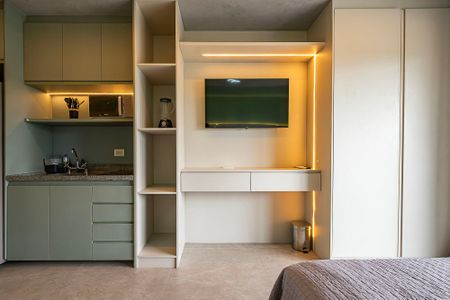 Studio para alugar com 30m², 1 quarto e sem vaga Studio para alugar com 30m², 1 quarto e sem vagaStudio