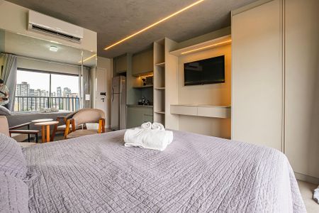 Studio para alugar com 30m², 1 quarto e sem vaga Studio para alugar com 30m², 1 quarto e sem vagaStudio