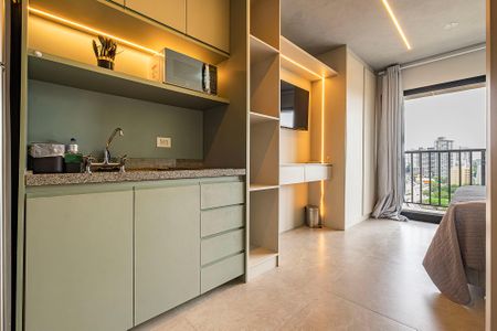 Studio para alugar com 30m², 1 quarto e sem vaga Studio para alugar com 30m², 1 quarto e sem vagaStudio