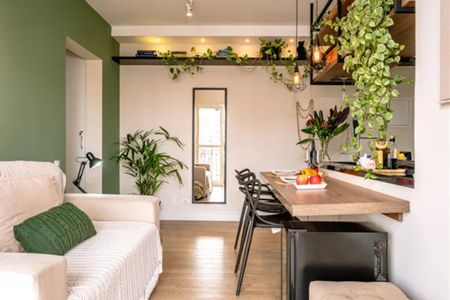 Sala de apartamento à venda com 1 quarto, 45m² em Vila Nova Conceição, São Paulo